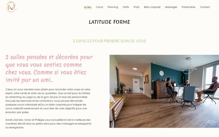 Screenshot of latitudeforme.fr
