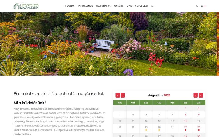 Screenshot of latogathatomagankertek.hu