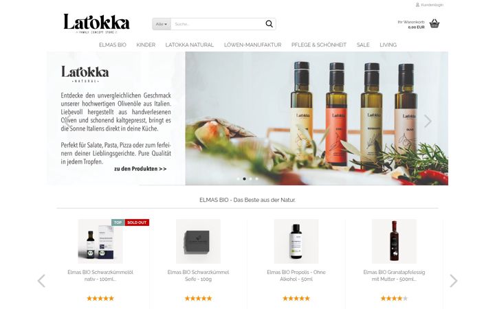 Screenshot of latokka.de