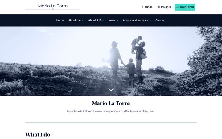 Screenshot of latorrewealthmanagement.co.uk