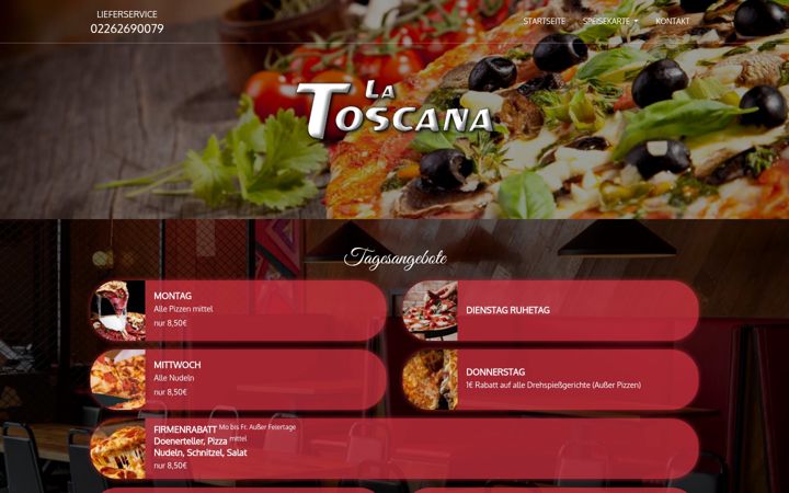 Screenshot of latoscana-bielstein.de