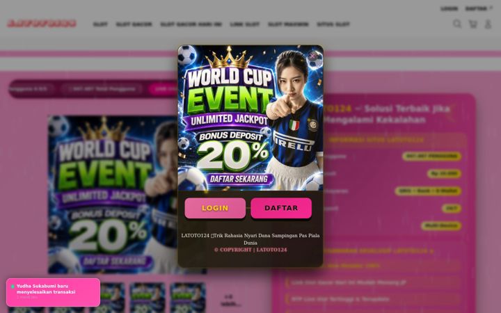 Screenshot of latoto124.org