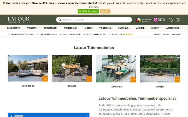Screenshot του latour-lith.nl