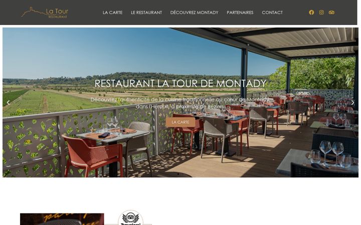 Screenshot of latourdemontady.com