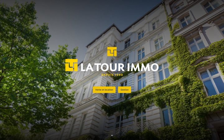 Screenshot of latourimmo.com