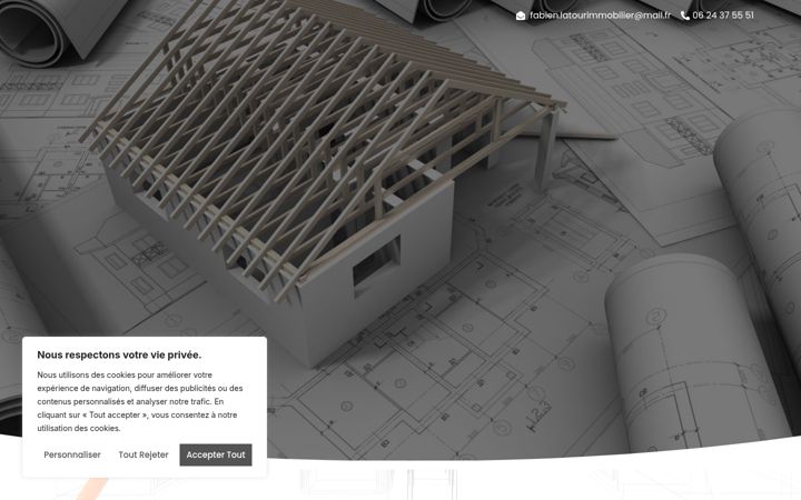 Screenshot of latourimmobilier.fr