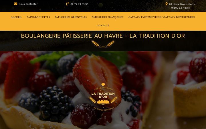 Screenshot of latradition-dor.fr