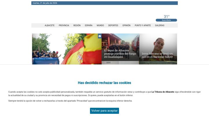 Screenshot of latribunadealbacete.es