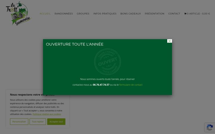 Screenshot of latrottsaumuroise.fr