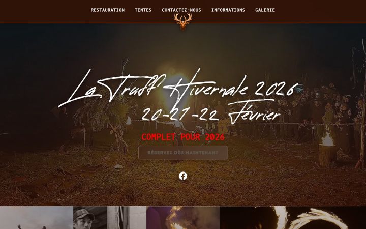 Screenshot of latruffhivernale.com