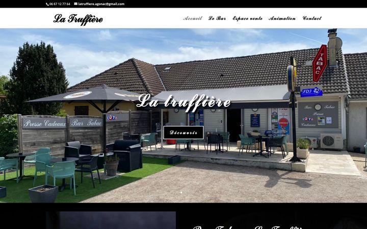 Screenshot of latruffiere-agonac.fr