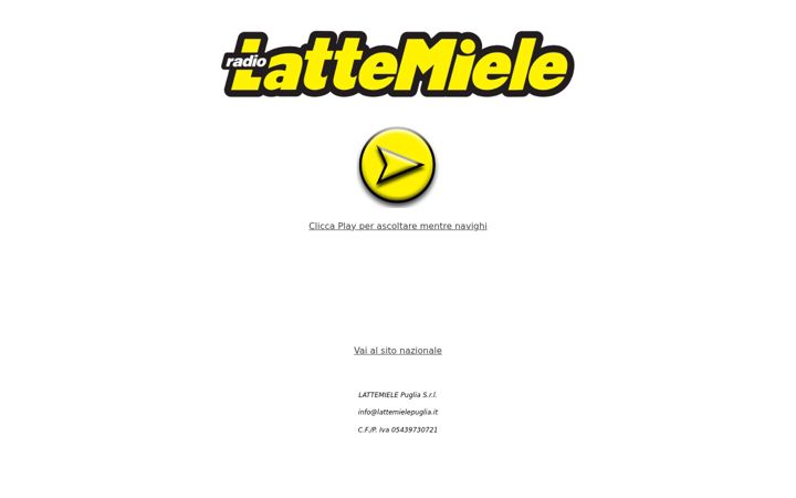 Screenshot of lattemielepuglia.it