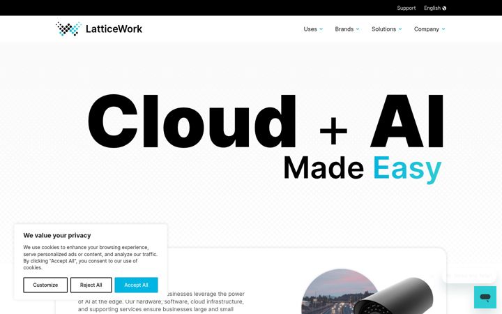 Screenshot of latticeworkinc.com