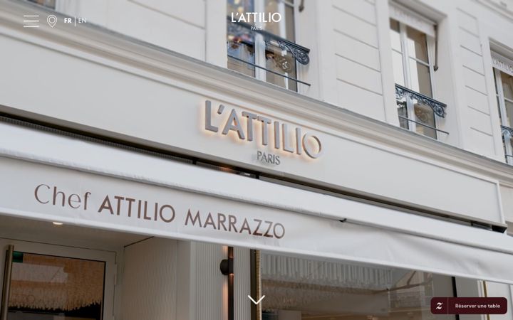Screenshot of lattilio-paris.com