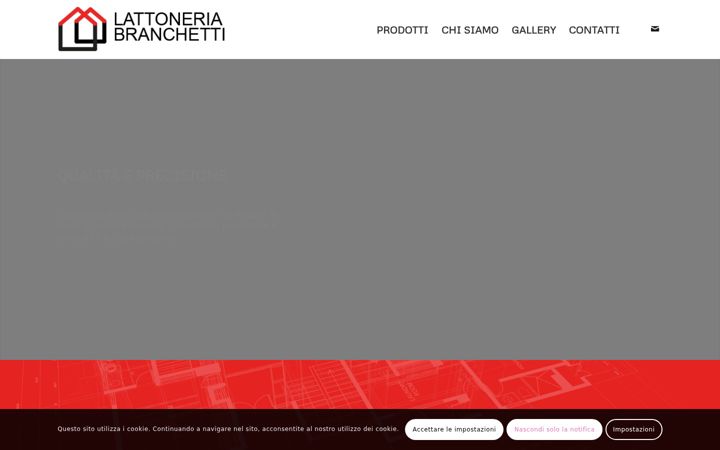 Screenshot of lattoneriabranchetti.it