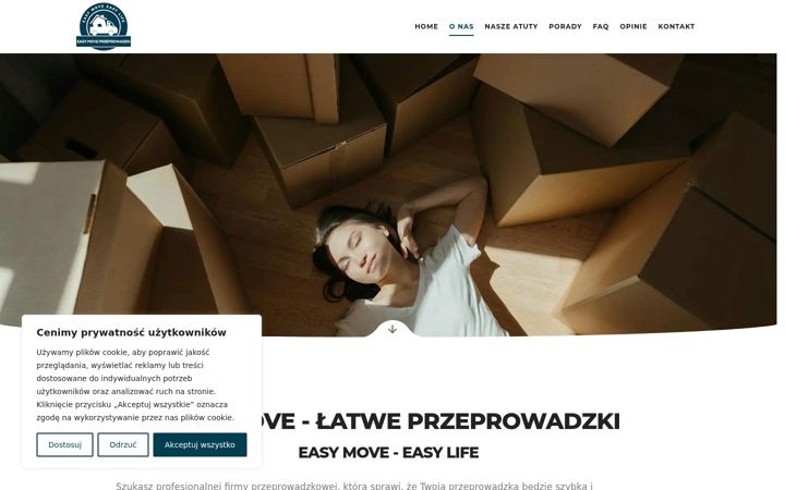 Screenshot of latweprzeprowadzki.pl