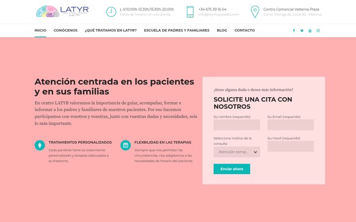 Screenshot of latyrlogopedia.com