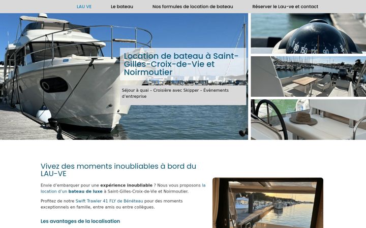 Screenshot of lau-ve.fr