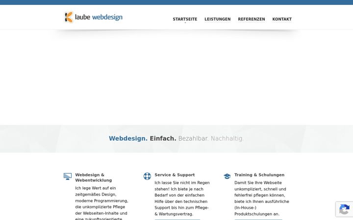Screenshot of laube-webdesign.de
