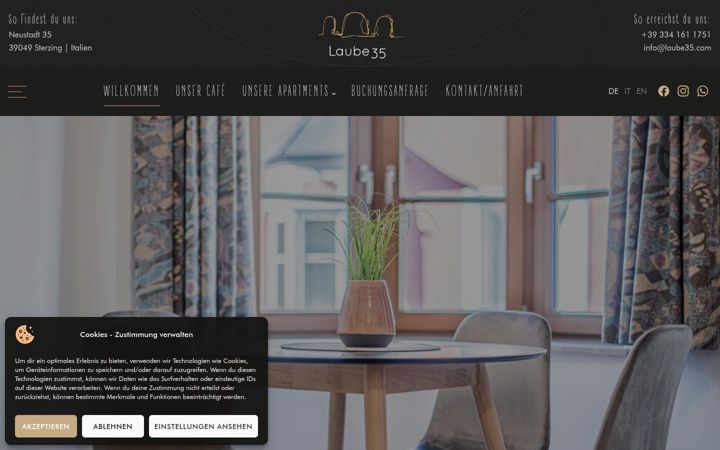 Screenshot of laube35.com