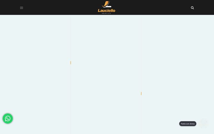 Screenshot of lauciellopneumatici.it