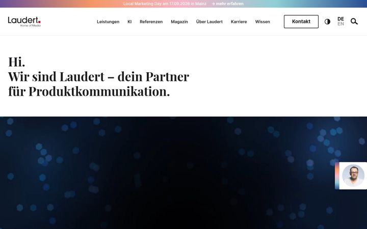 Screenshot of laudert.com