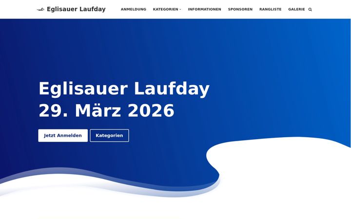 Screenshot of laufday.ch