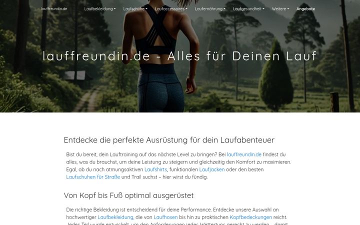 Screenshot of lauffreundin.de