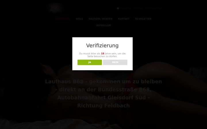 Screenshot of laufhaus-b68.at