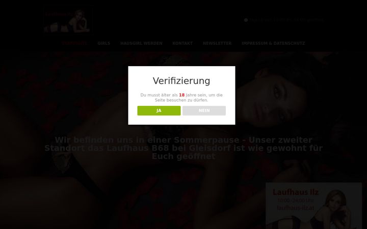 Screenshot of laufhaus-ilz.at