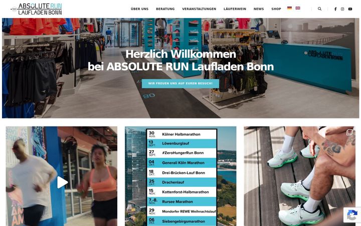 Screenshot of laufladen-bonn.de