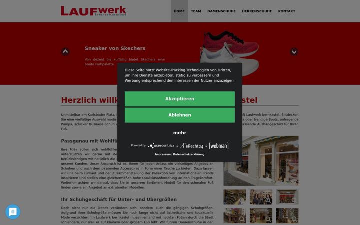 Screenshot of laufwerk-bernkastel.de