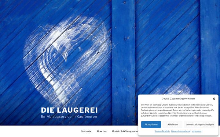 Screenshot of laugerei.de