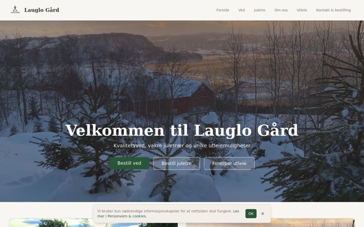 Screenshot of lauglogard.com