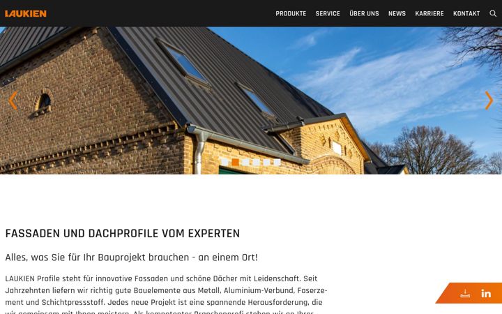 Screenshot of laukien.de
