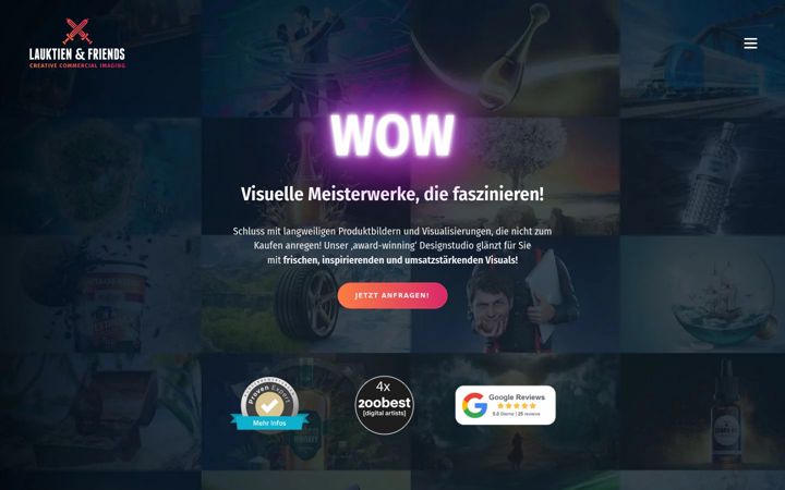 Screenshot of lauktien-friends.de