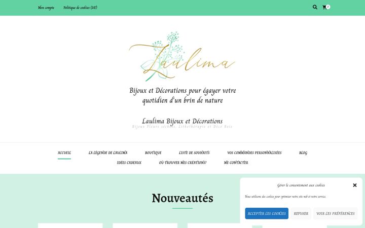 Screenshot of laulima-atelier.fr