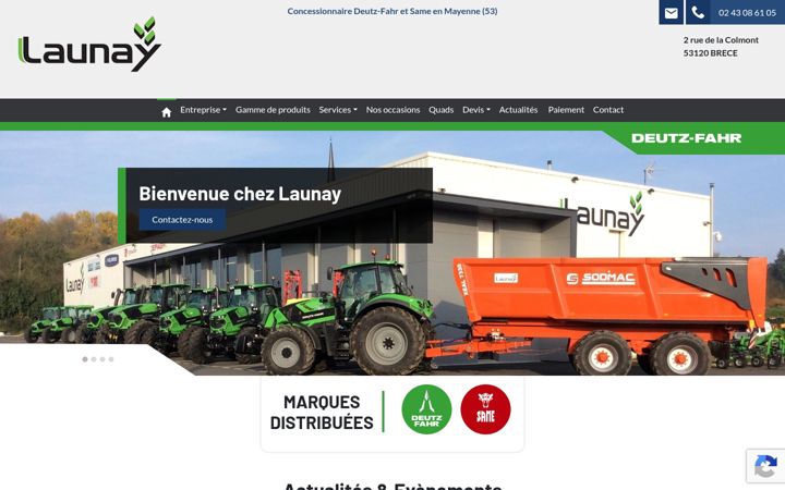 Screenshot of launay-ets.fr