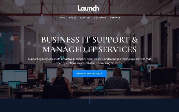Zrzut ekranu launch-it-solutions.com