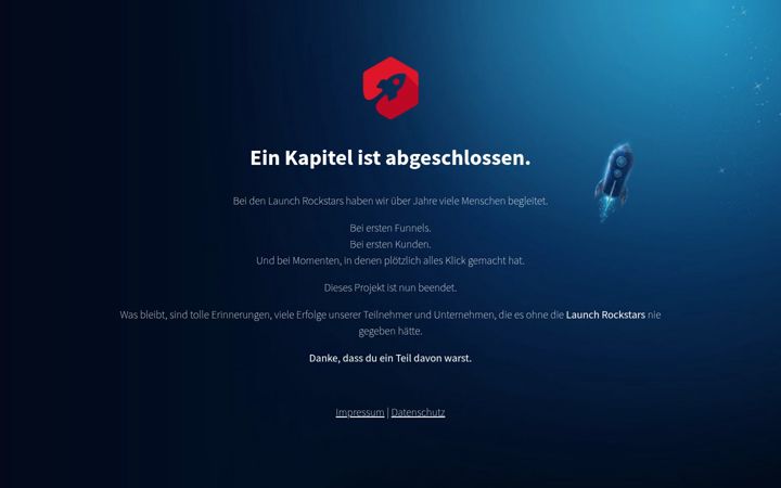 Screenshot of launch-rockstars.de