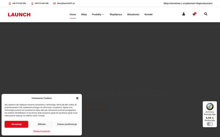 Screenshot of launchx431.pl