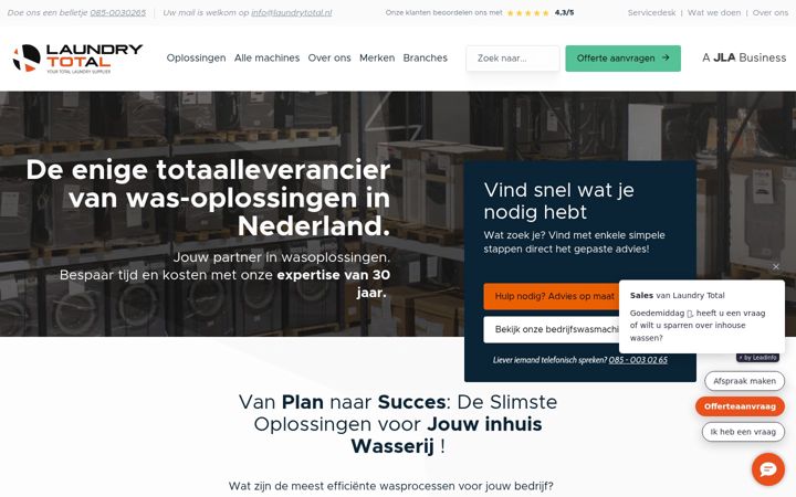 Screenshot of laundry-expert.com