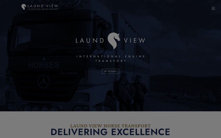 Screenshot of laundviewequinetransport.co.uk