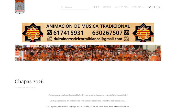 Screenshot of launioncalatayud.es