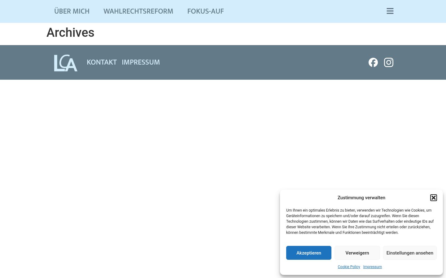 Zrzut ekranu banera zgody wyświetlanego przed jakąkolwiek interakcją