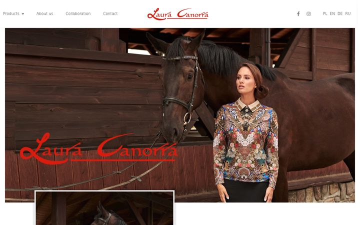 Screenshot of laura-canorra.com