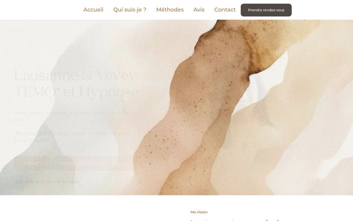 Screenshot of laura-hypnose.ch
