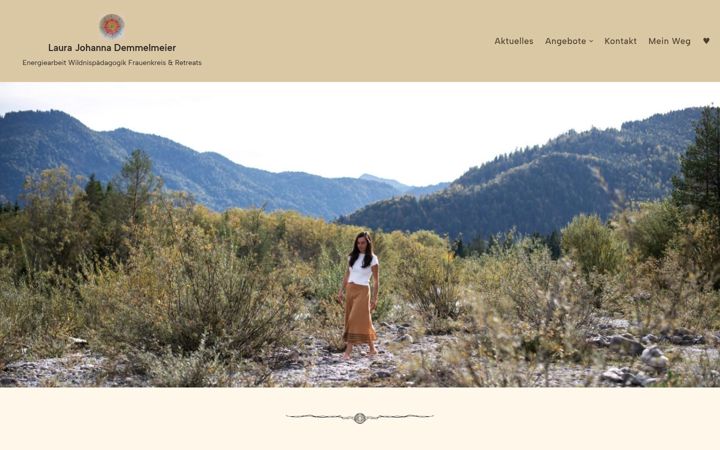 Screenshot of laura-johanna.de