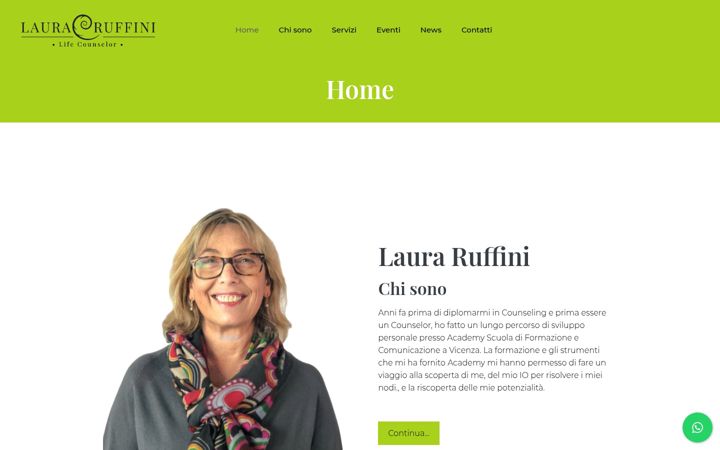 Screenshot of laura-ruffini-life-counselor.com