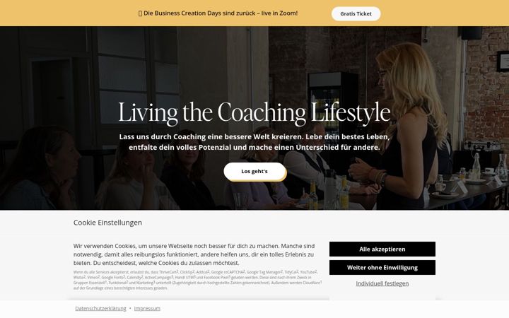 Screenshot of laura-timm.com